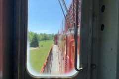 Checking the train