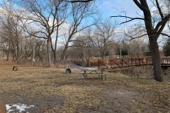 Bridge to campground