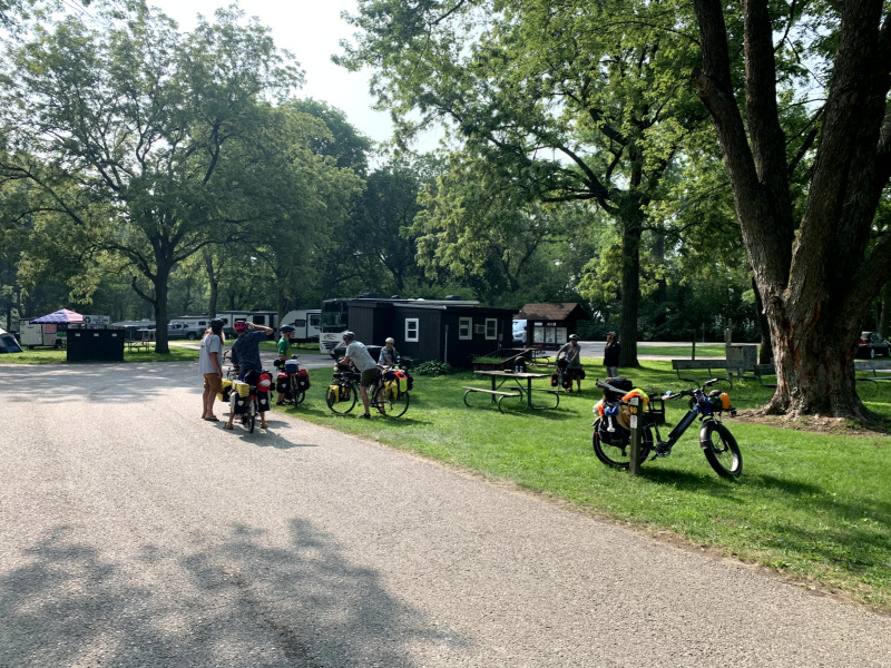 Unregistered Ragbrai campers