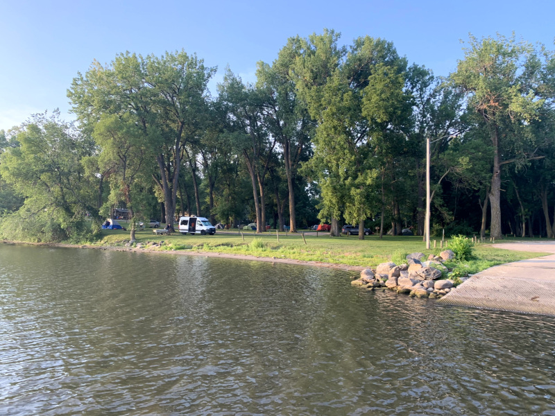 Campground from Boat Dock