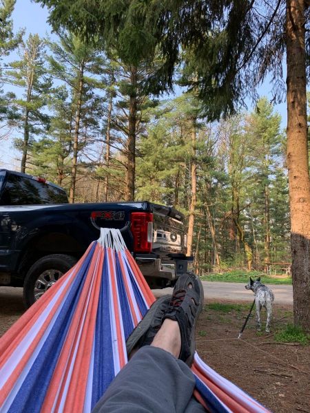 My view for much of the weekend
