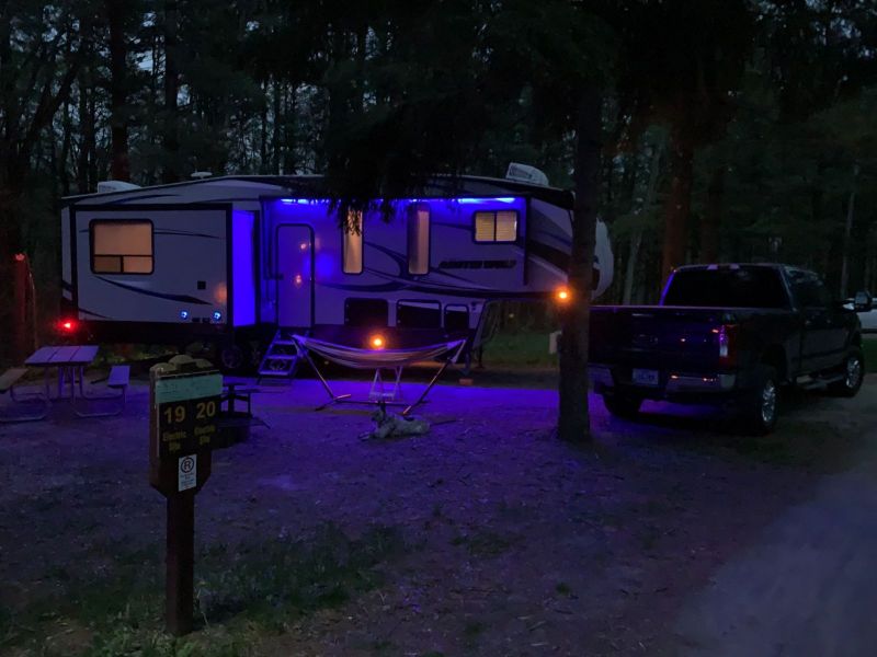 Camping Nite Shot