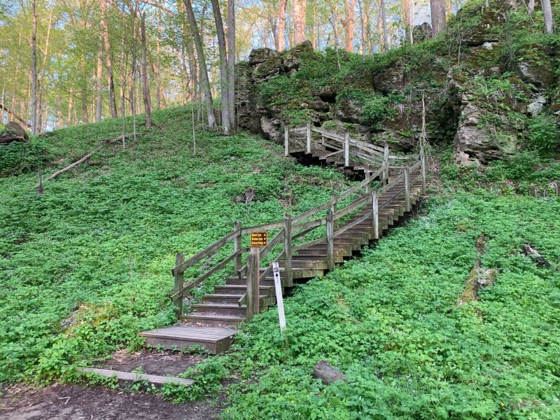Walking the trail