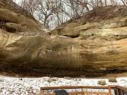 There is a bit of a cave