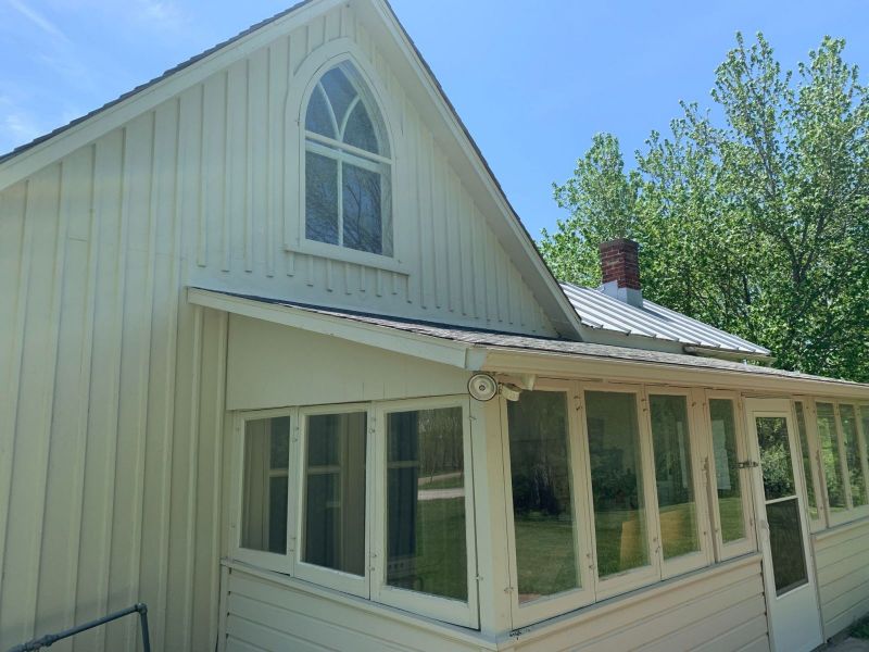 Back of the house