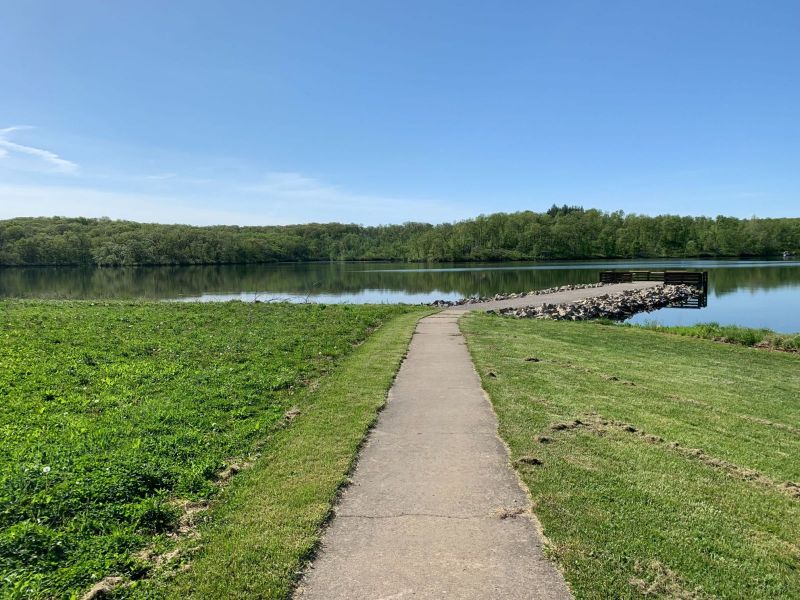 Path to fishing spot